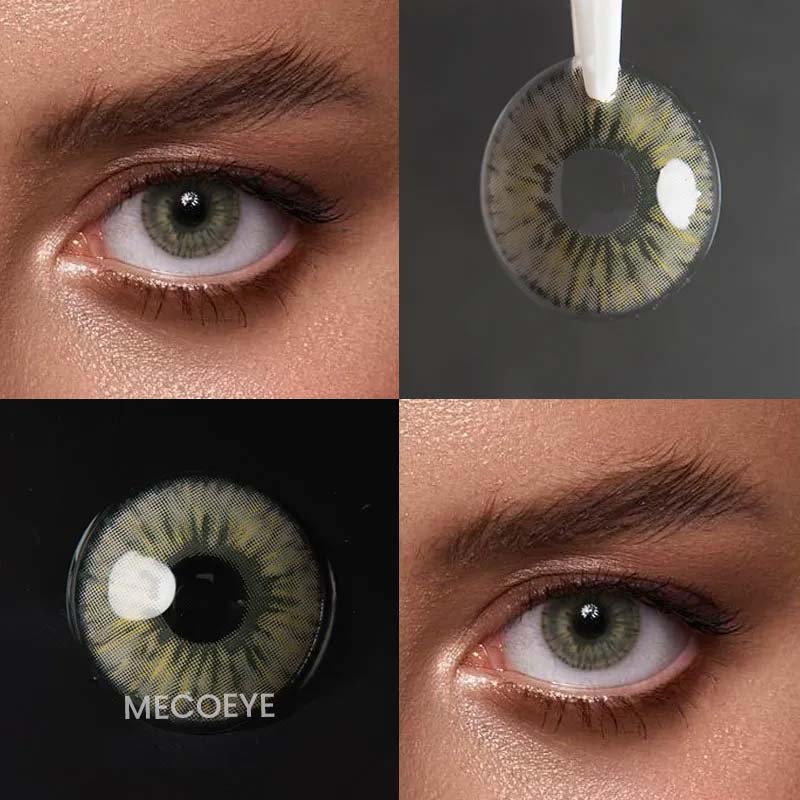 LA GIRL Green Colored Contact Lenses – Mecoeye