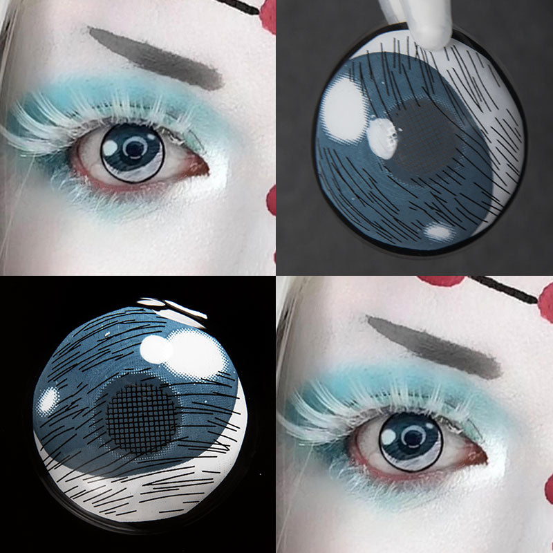 White Cosplay Contacts – MCLEYE