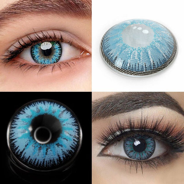 Spider Web White Cosplay Contact Lenses – Mecoeye